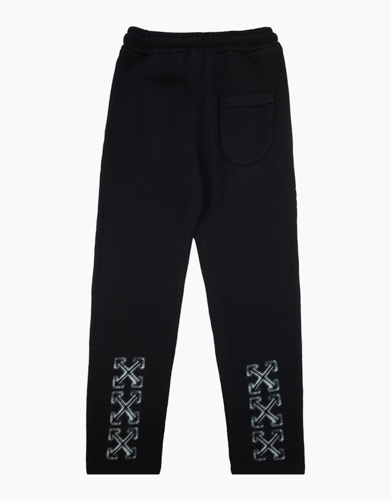 Off White Vibe Arrow Sweatpants Black/aqua