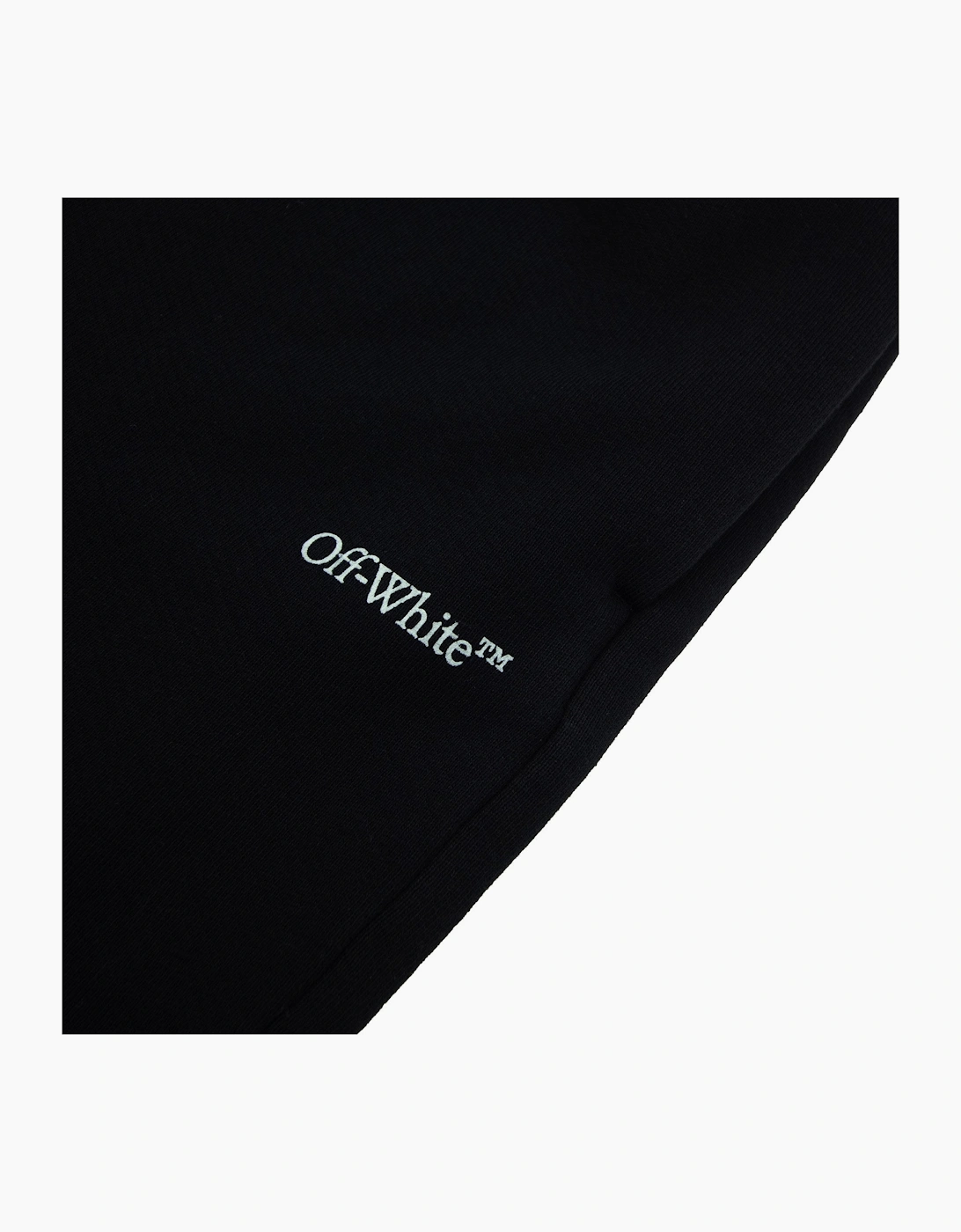 Off White Vibe Arrow Skate Sweatshorts Black/aqua
