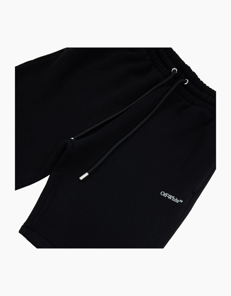 Off White Vibe Arrow Skate Sweatshorts Black/aqua