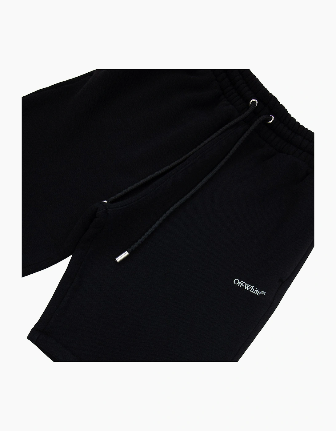 Off White Vibe Arrow Skate Sweatshorts Black/aqua