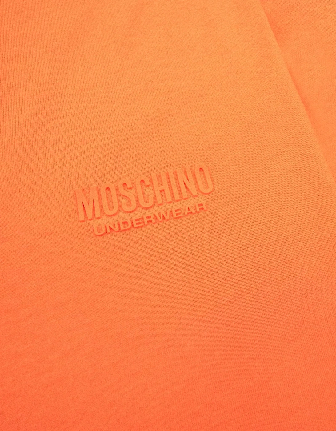Moschino Underwear Tape Logo T-shirt Orange 0035