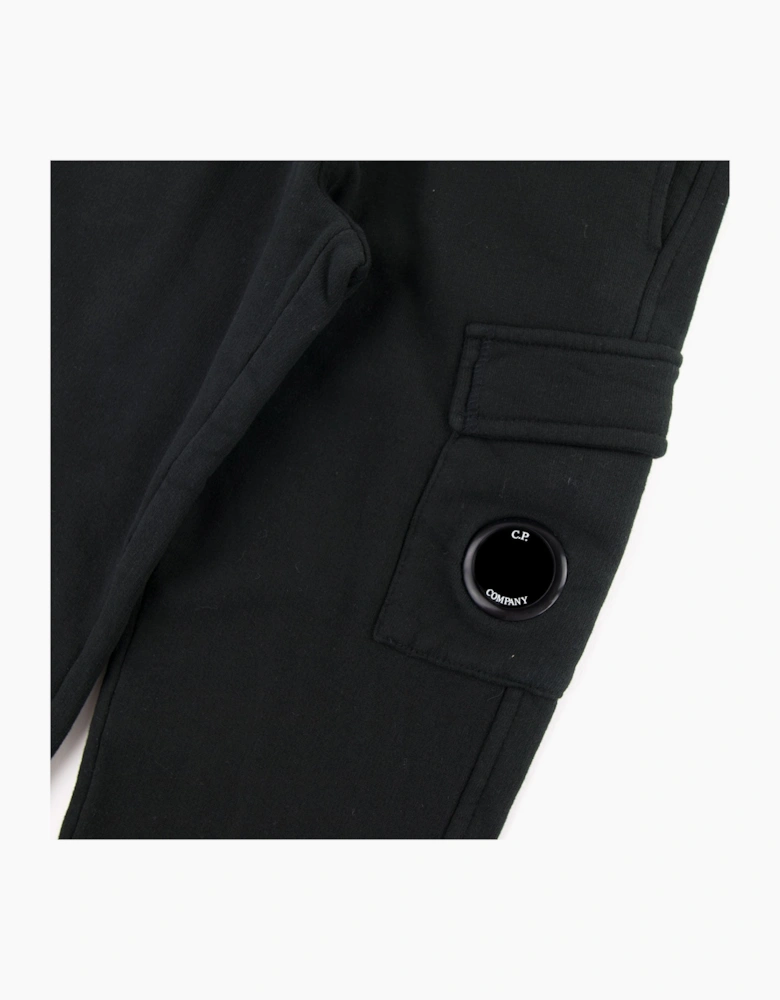 C.P. Company Undersixteen Lens Fleece Sweatpants Black 999