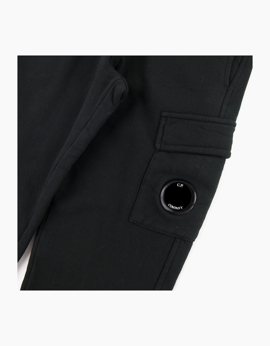 C.P. Company Undersixteen Lens Fleece Sweatpants Black 999