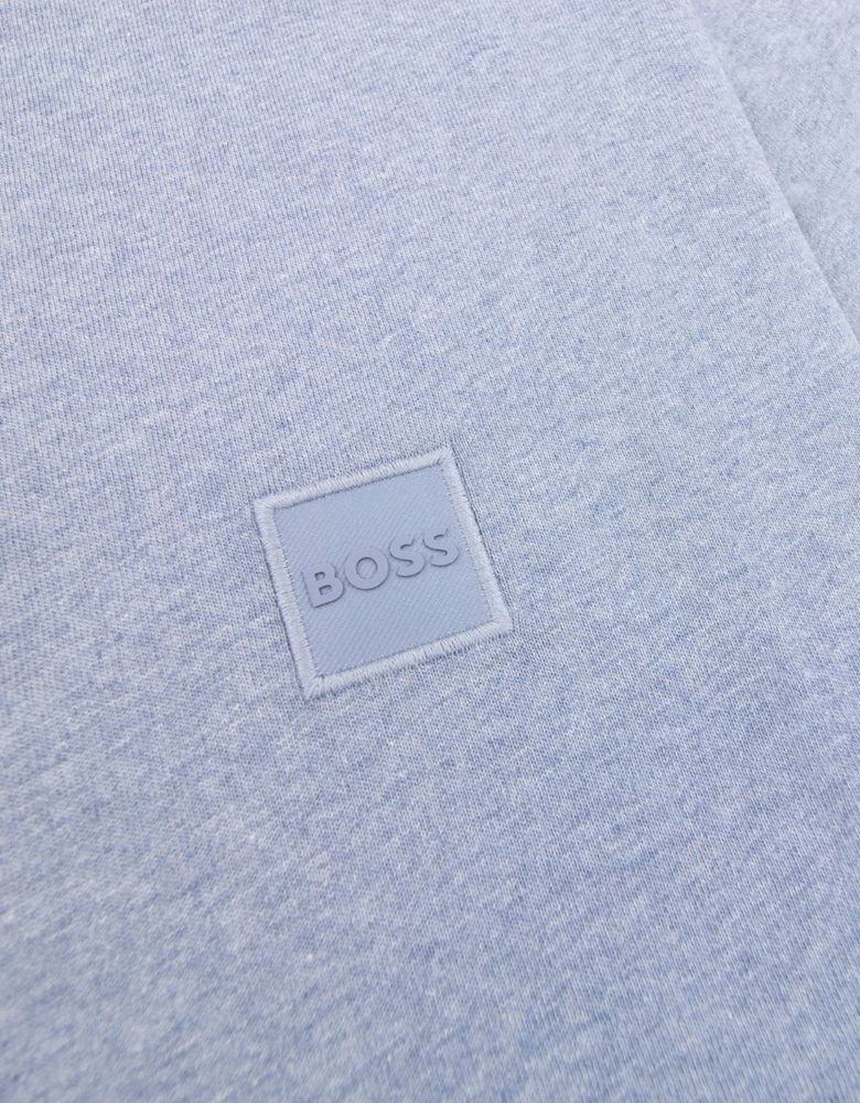 Hugo Boss Tales Logo Patch T Shirt Light Blue 485