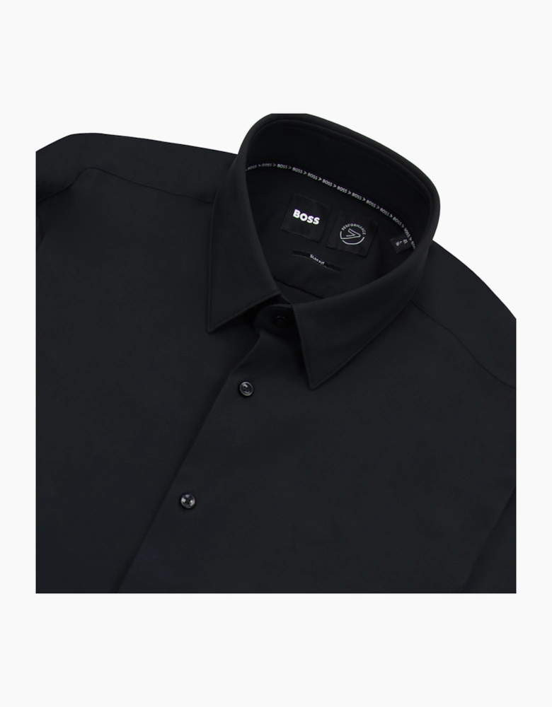 Hugo Boss P Hank S Kent Performance Stretch Shirt Black 001