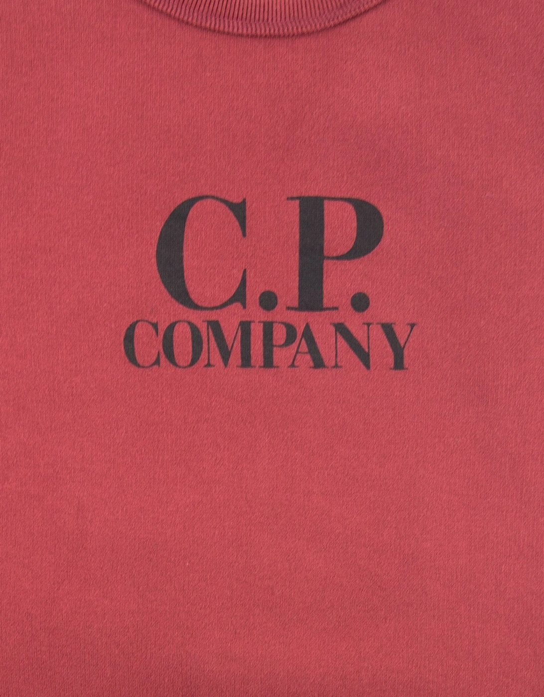 Cp Company Undersixteen Logo Lens Basic Fleece Sweatshirt Scooter 576
