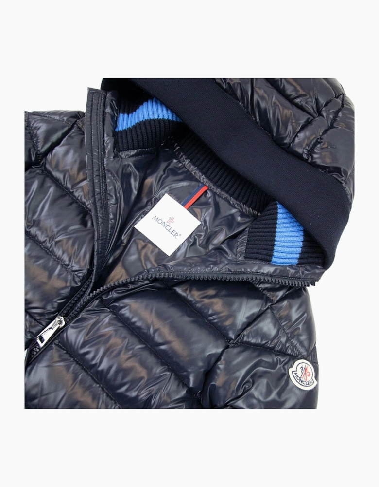 Moncler Junior Aubrac Navy 742