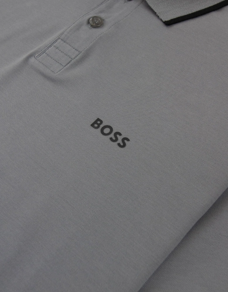 Hugo Boss Paul Slim Fit Polo Grey 036