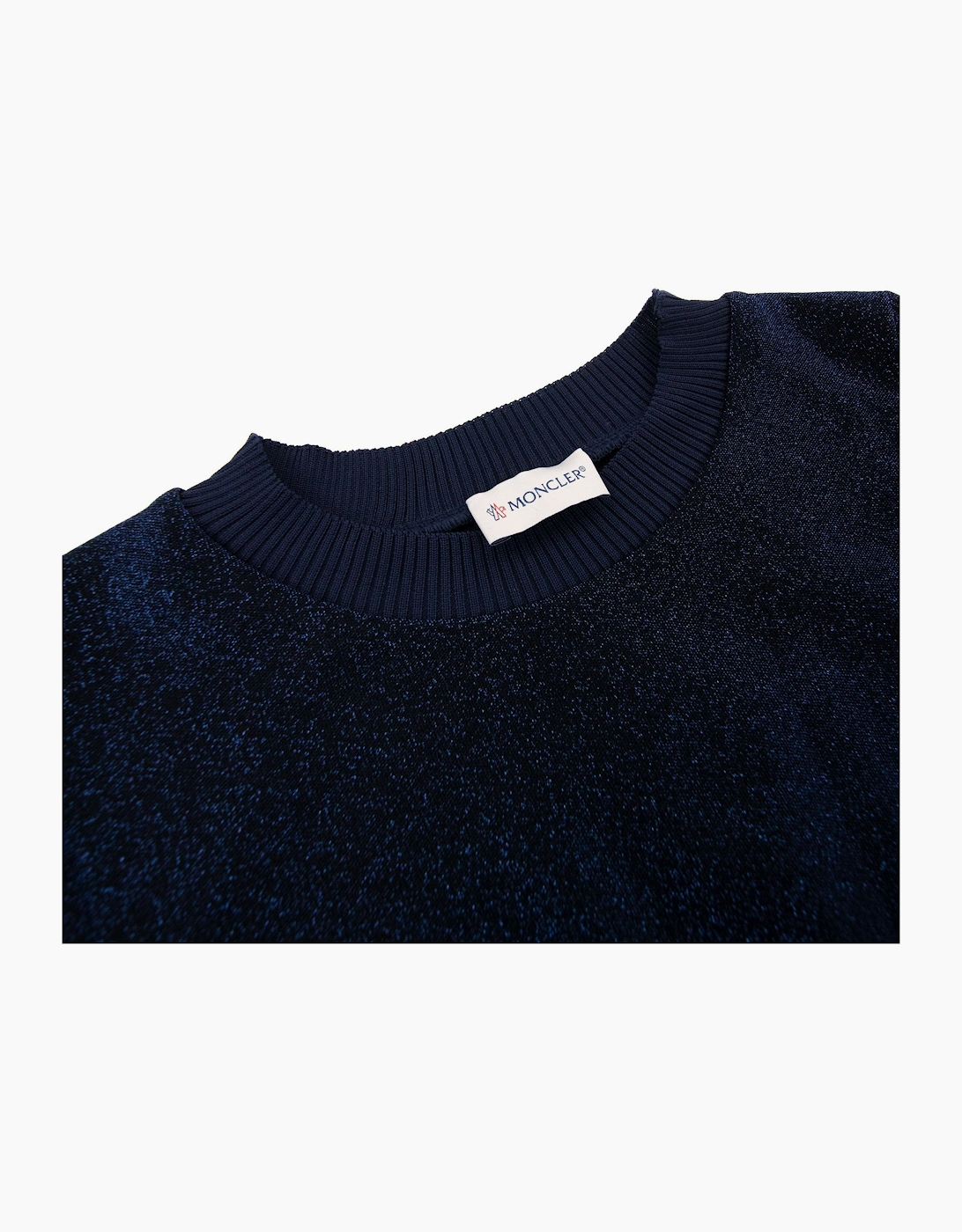Moncler Junior Abito Shiny Dress Navy