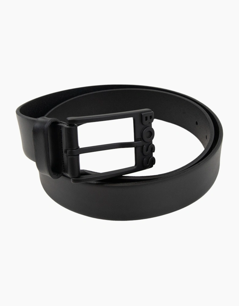 Hugo Boss Simo R Leather Belt Black 001