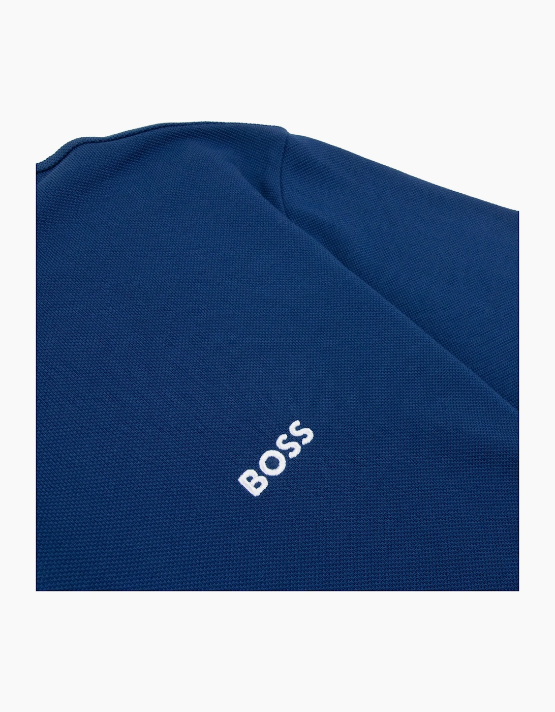 Hugo Boss Embroidered Logo Paddy Polo Blue 435