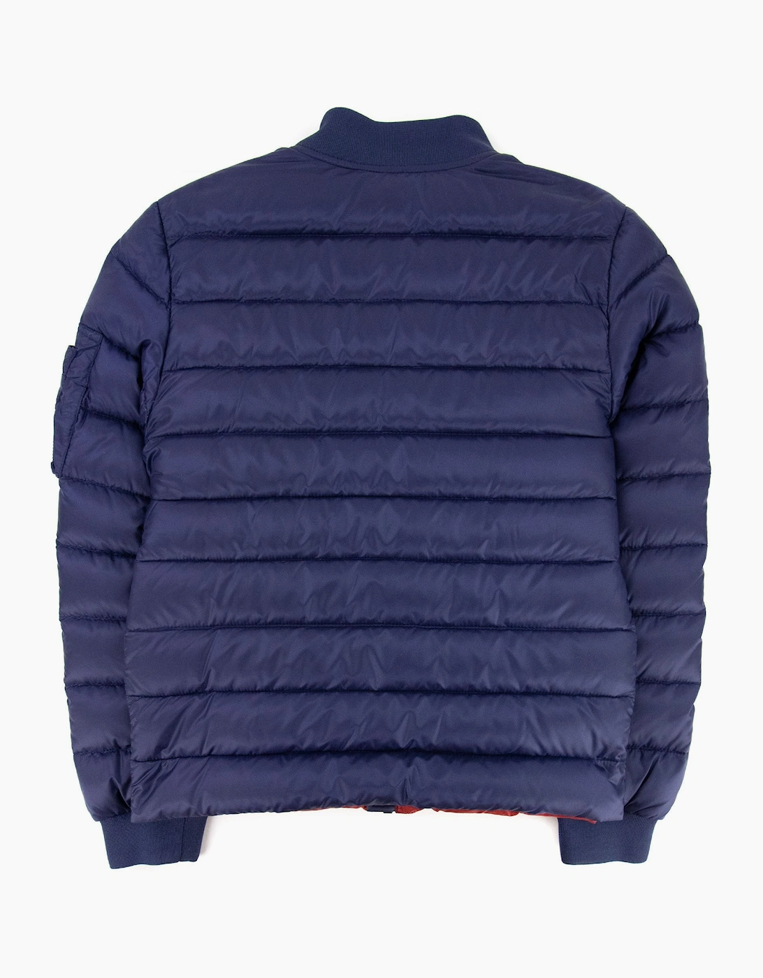 Moncler Junior Aidan Down Jacket Navy Blue