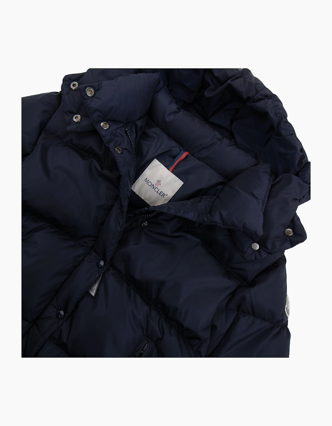 Moncler Junior Caille Down Jacket Navy 778