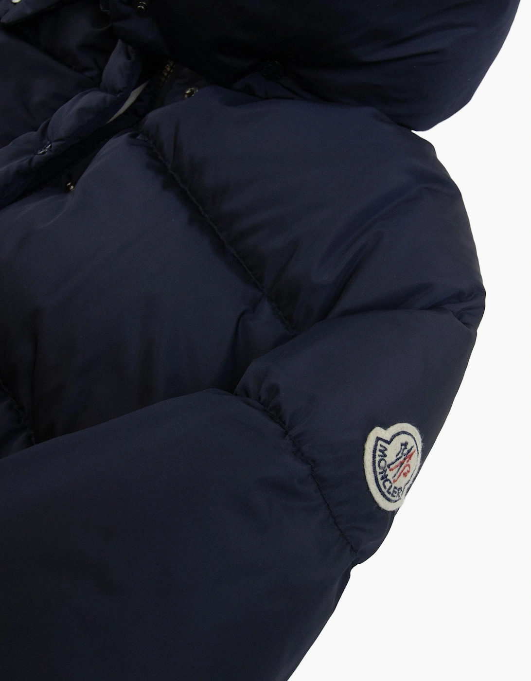 Moncler Junior Caille Down Jacket Navy 778