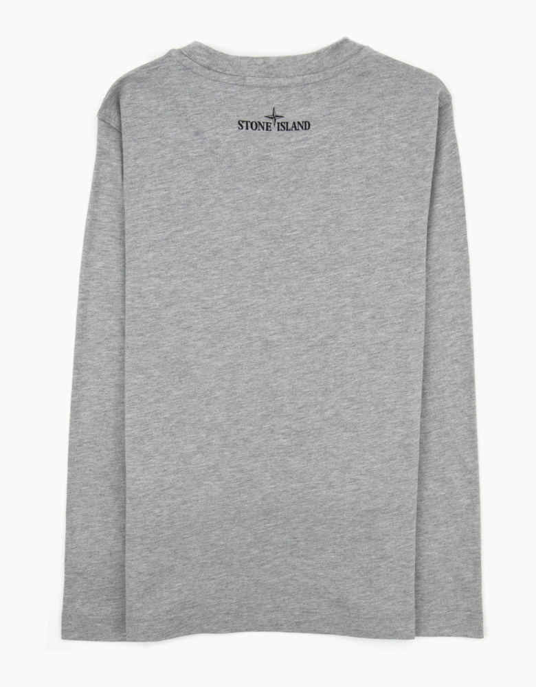 Stone Island Junior Nature T Shirt Grey V0m64