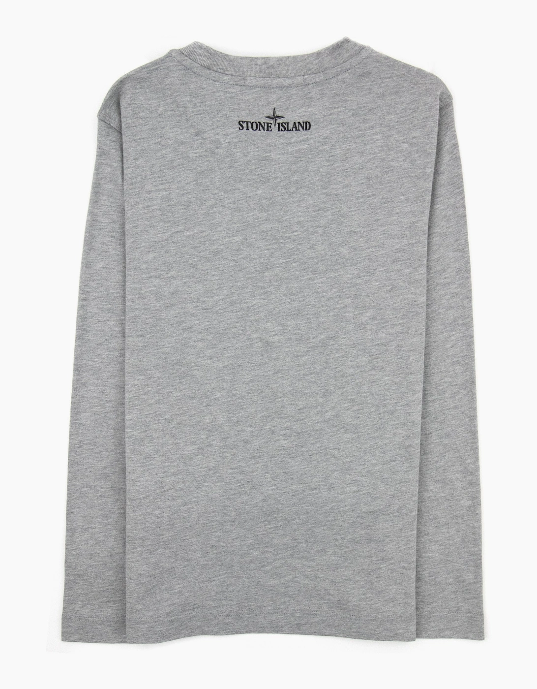 Stone Island Junior Nature T Shirt Grey V0m64