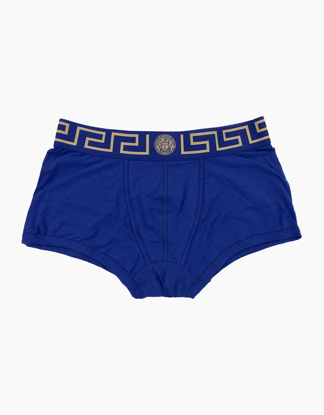 Versace Greca Border Trunks Blue