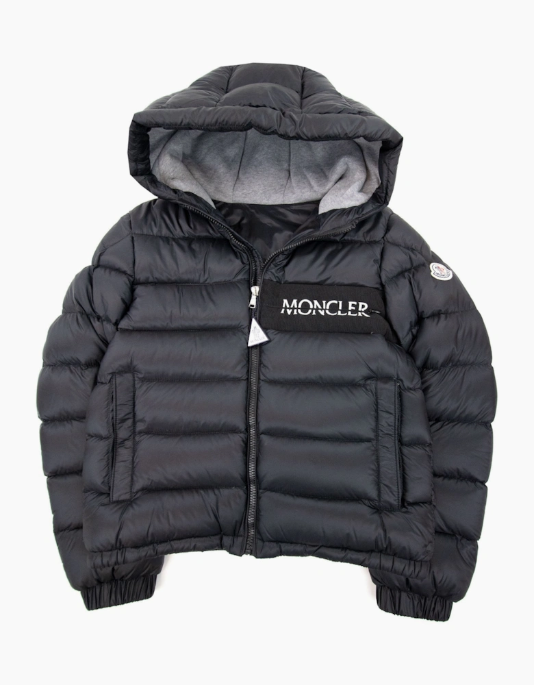 Moncler Junior Aiton Puffa Jacket Black