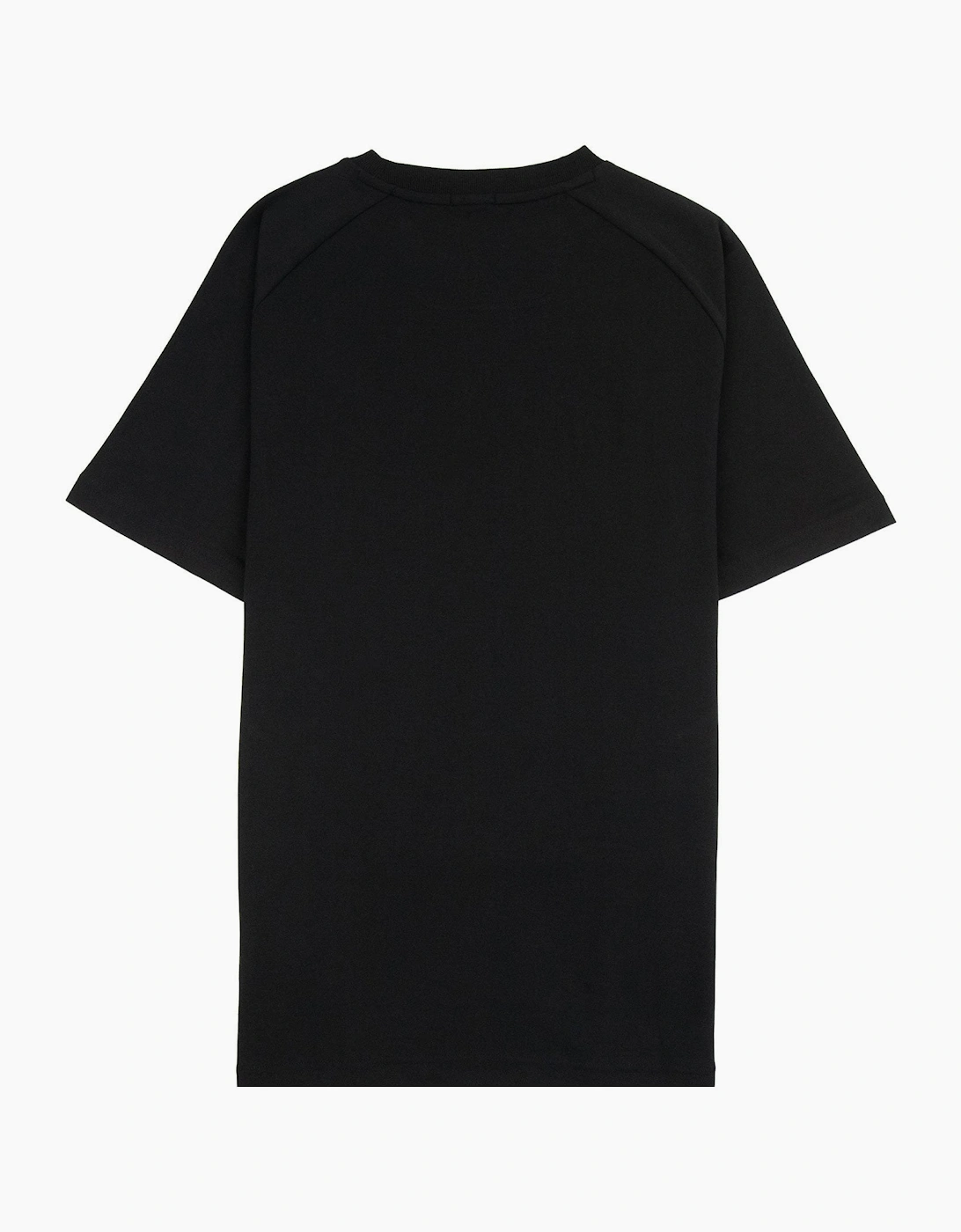 Hugo Boss Tee 2 Artwork Logo T Shirt Black 001