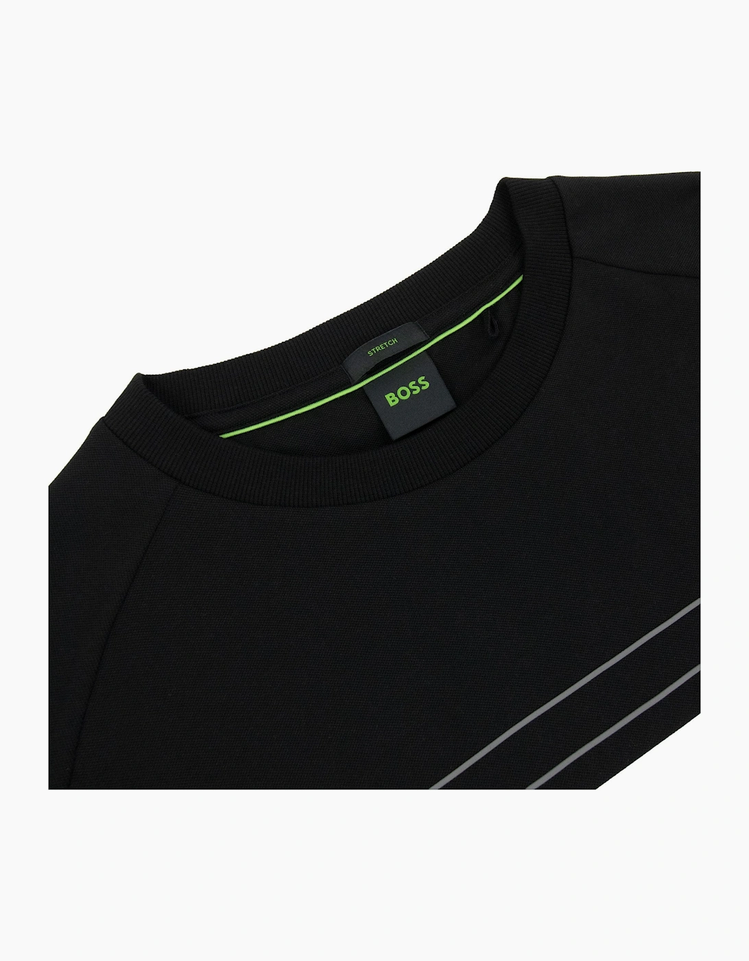 Hugo Boss Tee 2 Artwork Logo T Shirt Black 001