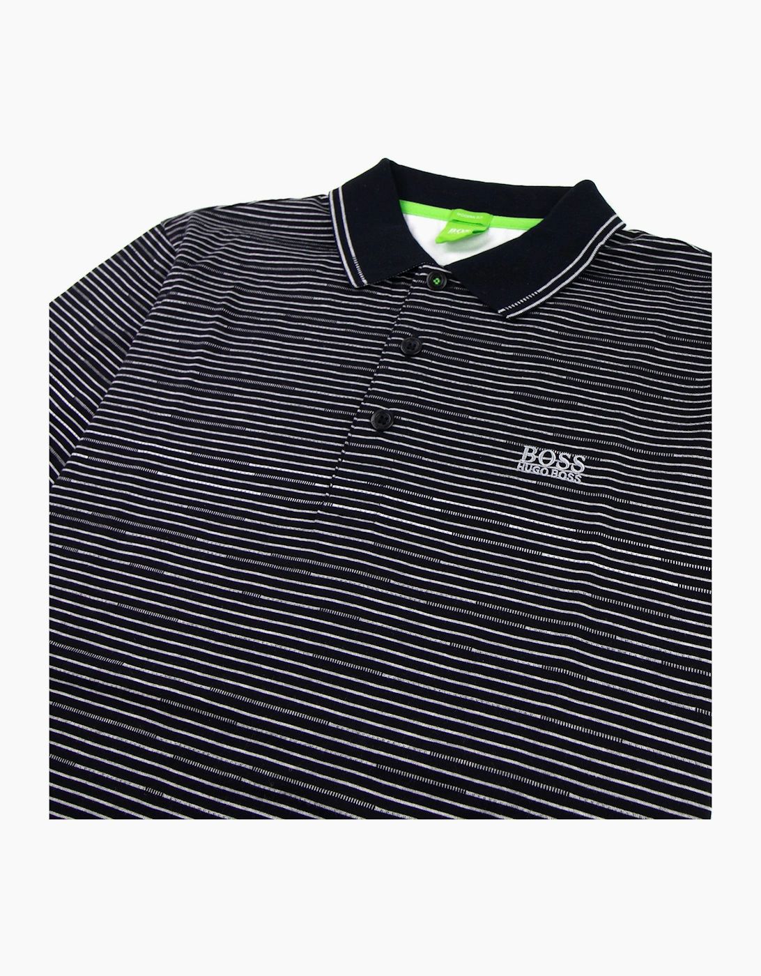 Hugo Boss Paddy 2 Stripe Polo Black