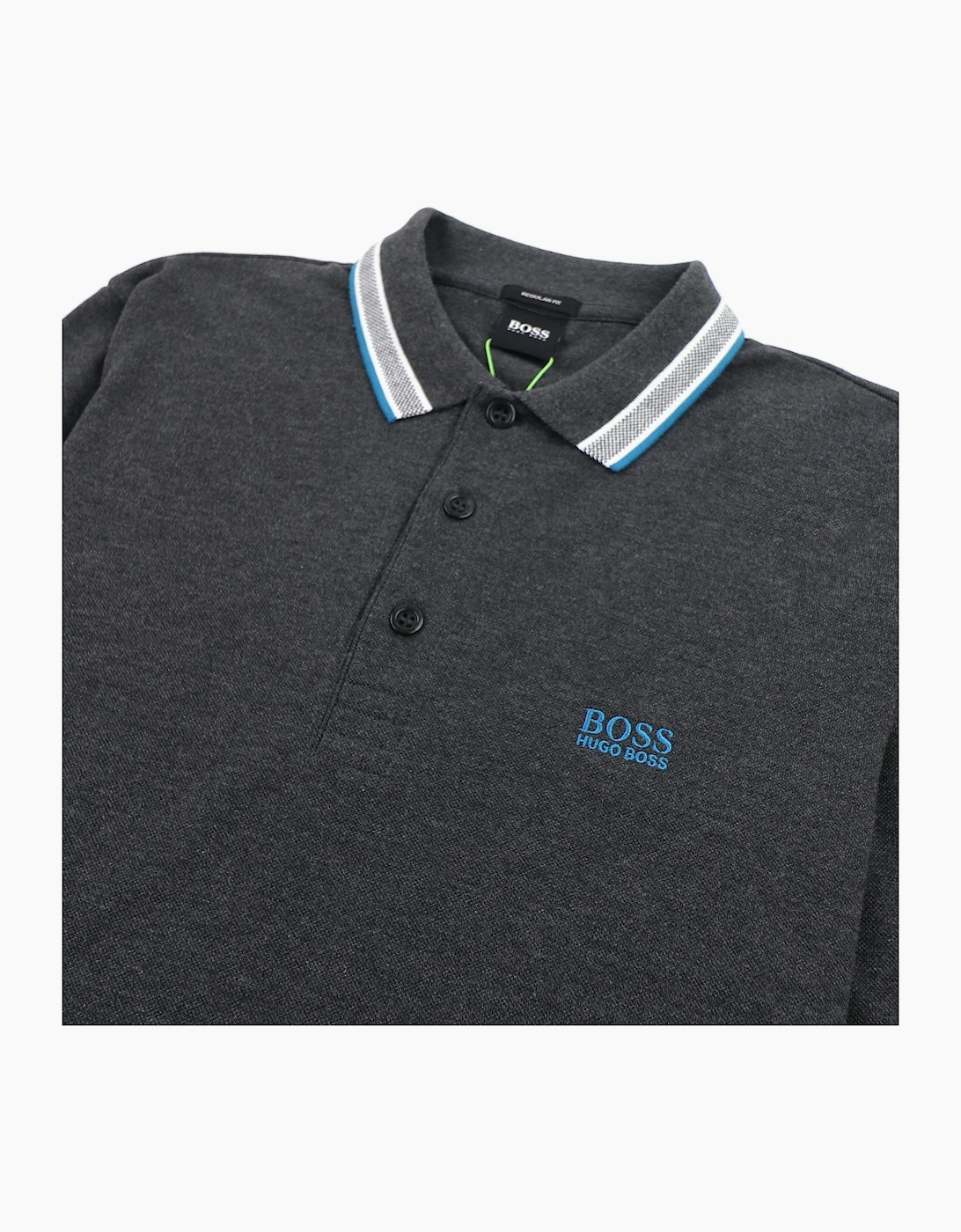 Hugo Boss Plisy Polo Anthracite Grey