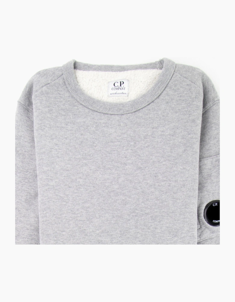 C.P. Company Undersixteen Lens Fleece Sweatshirt Grey M93