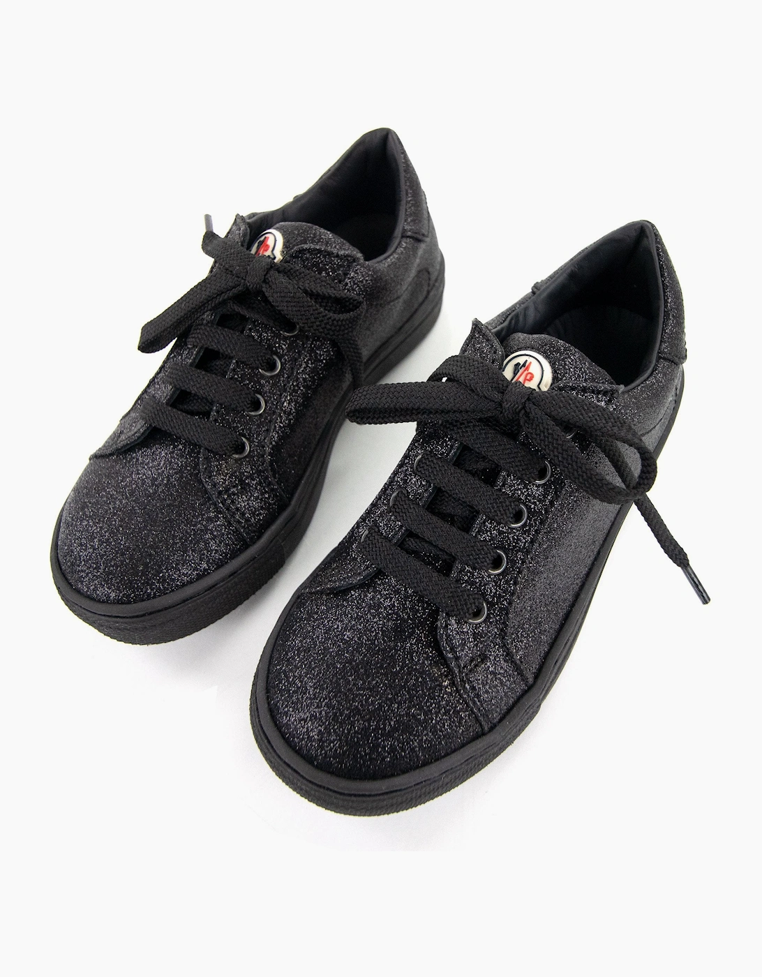 Moncler Junior Effie Scarpe Low Trainer Black 999