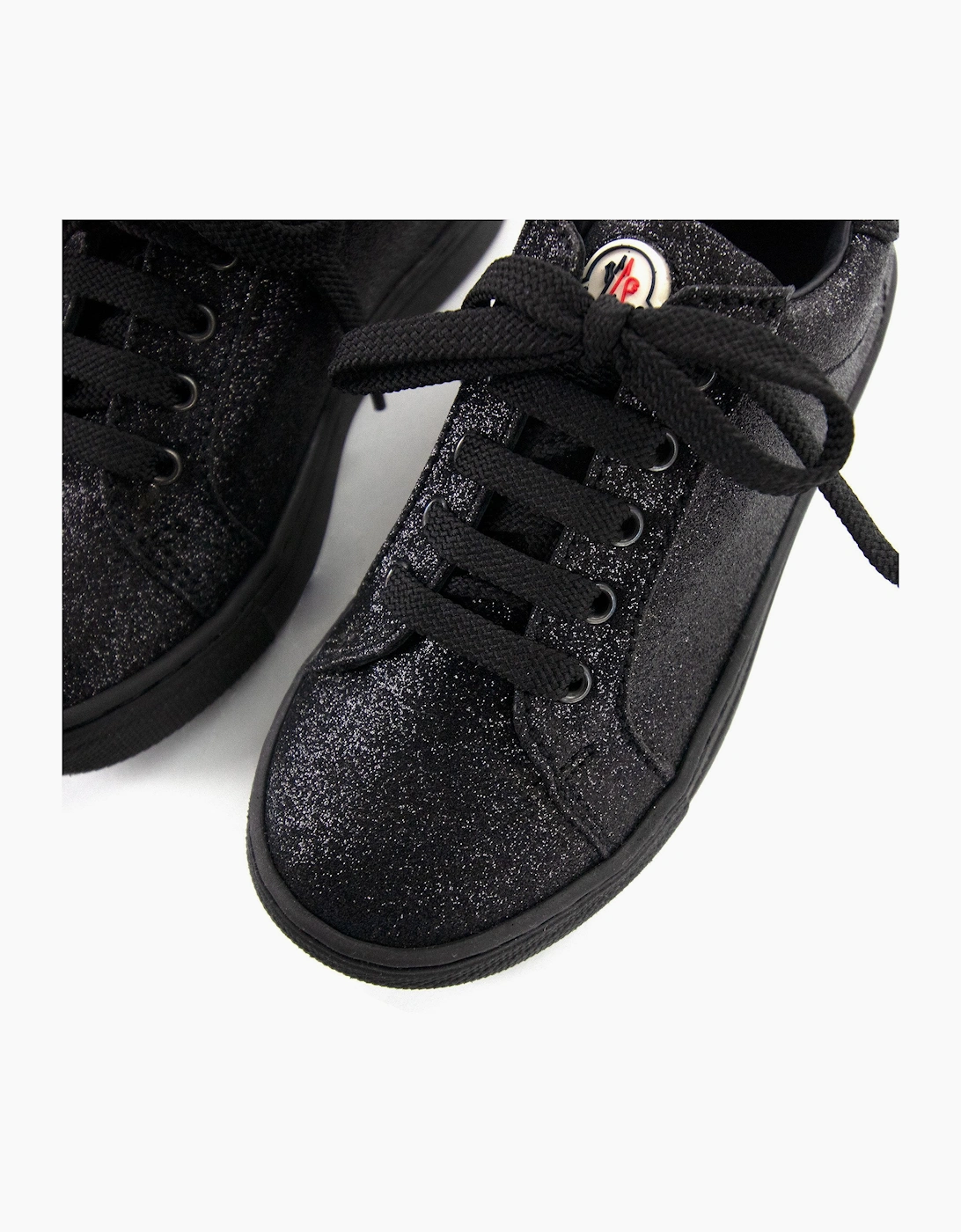 Moncler Junior Effie Scarpe Low Trainer Black 999
