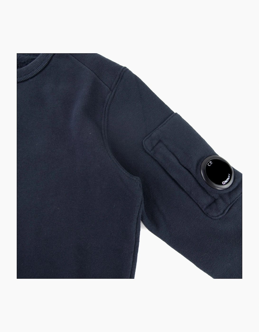C.P. Company Undersixteen Lens Fleece Sweatshirt Navy 888
