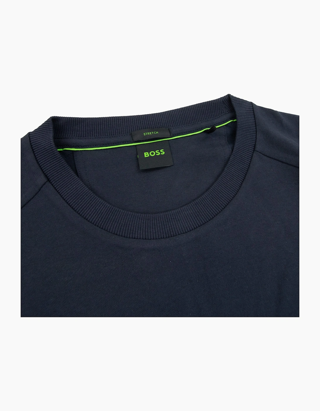 Hugo Boss Tee 2 Artwork Logo T Shirt Navy 402