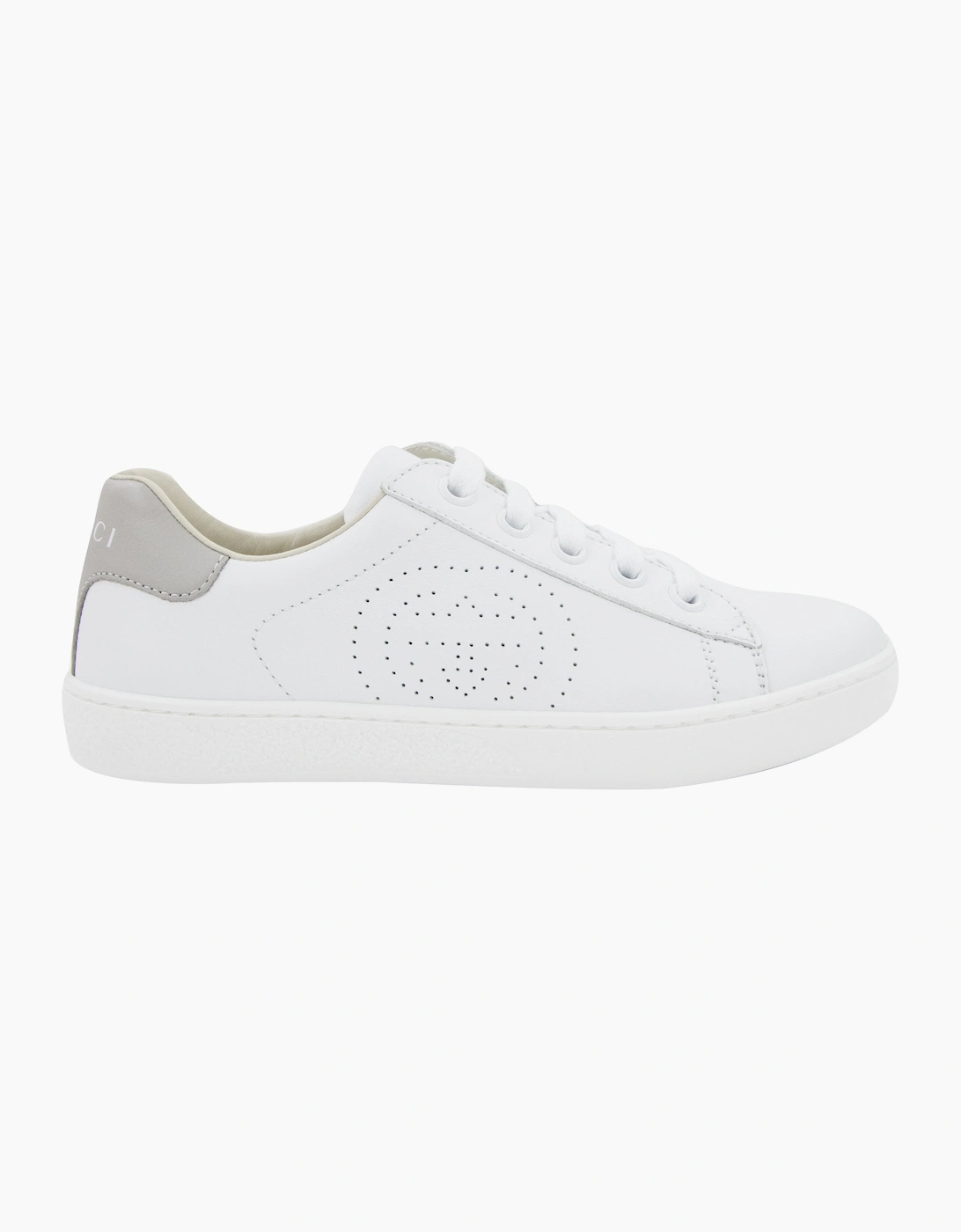 Gucci Junior Gg Ace Sneaker White 9060