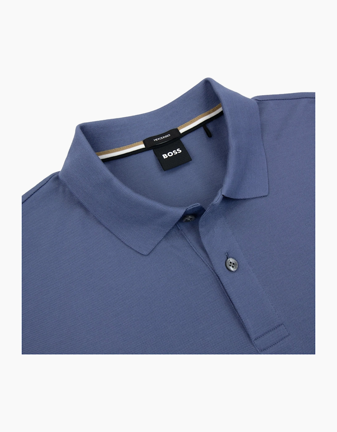 Hugo Boss Parlay 147 Mercerised Polo Shirt Blue 479