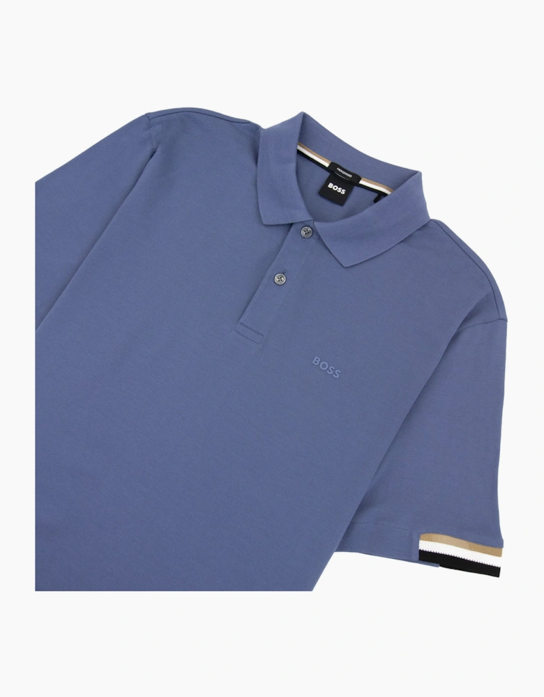 Hugo Boss Parlay 147 Mercerised Polo Shirt Blue 479