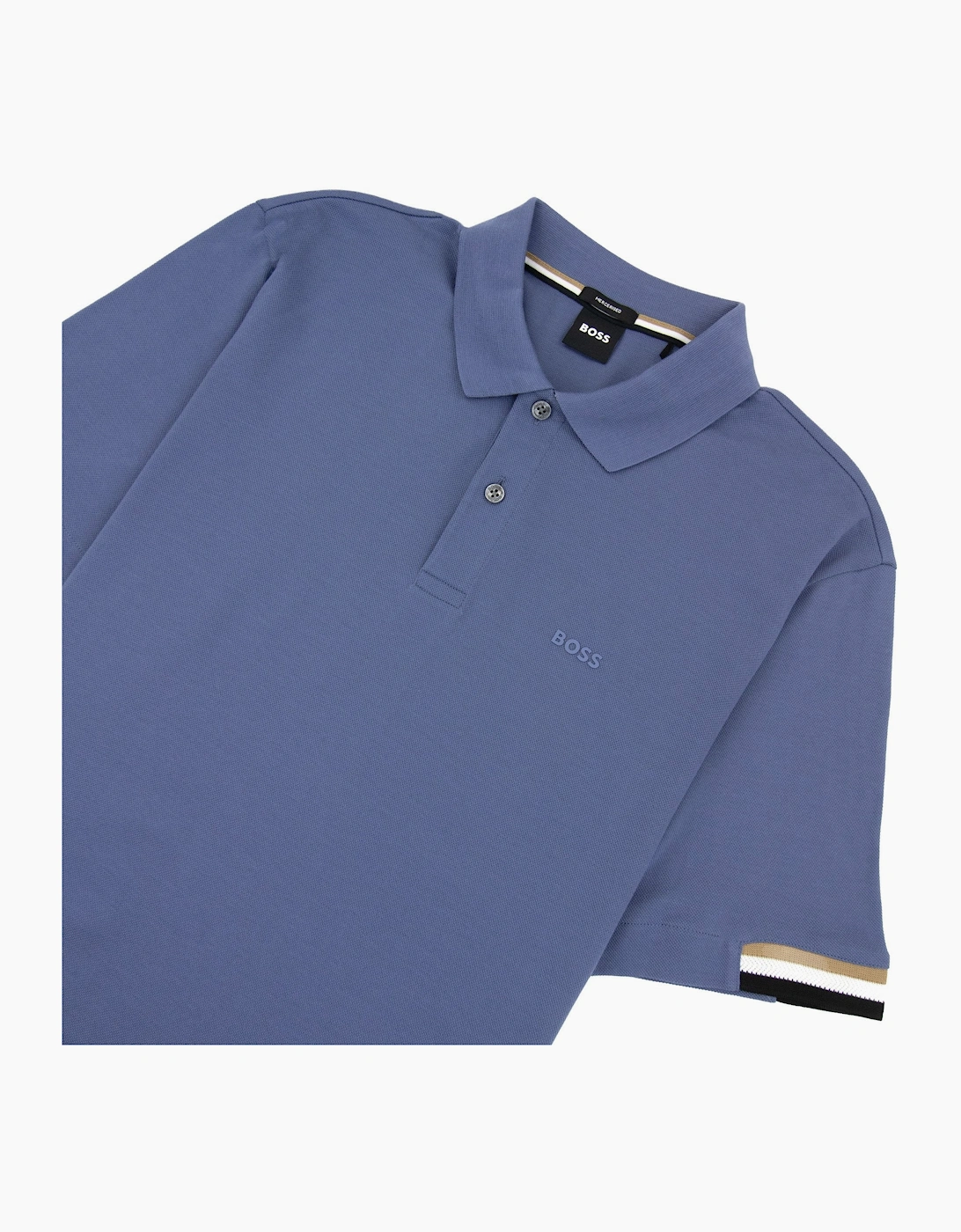Hugo Boss Parlay 147 Mercerised Polo Shirt Blue 479