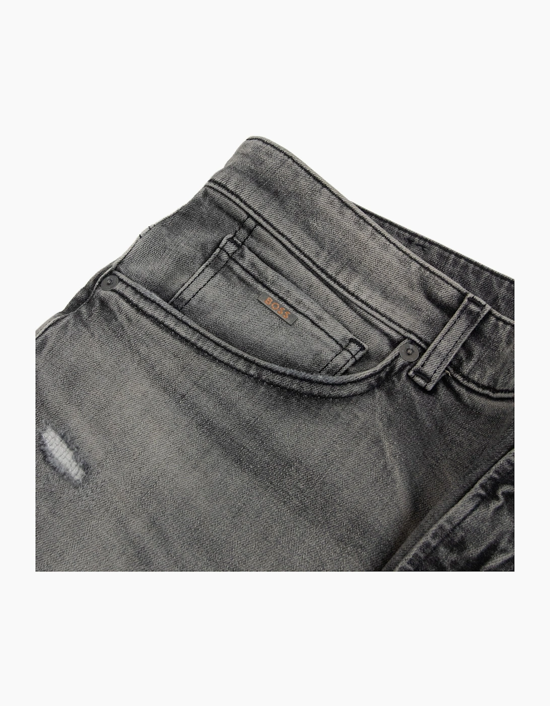 Hugo Boss Re Maine Regular Fit Jeans Grey 034