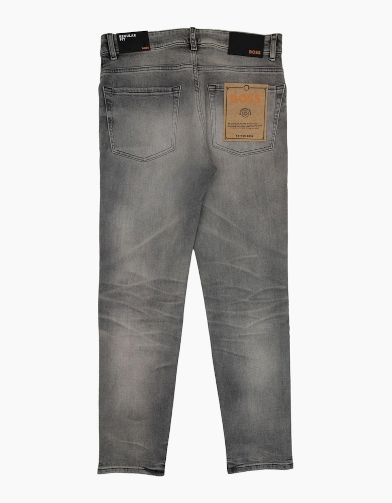 Hugo Boss Re Maine Regular Fit Jeans Grey 034