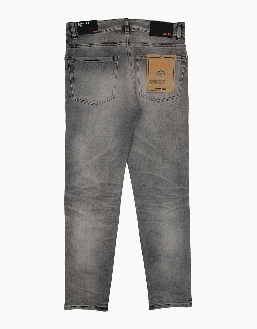 Hugo Boss Re Maine Regular Fit Jeans Grey 034