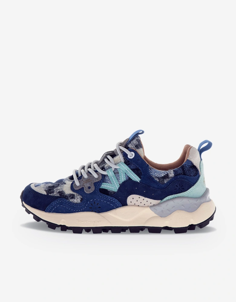 Flower Mountain Kids Yamano 3 Trainers in Blue