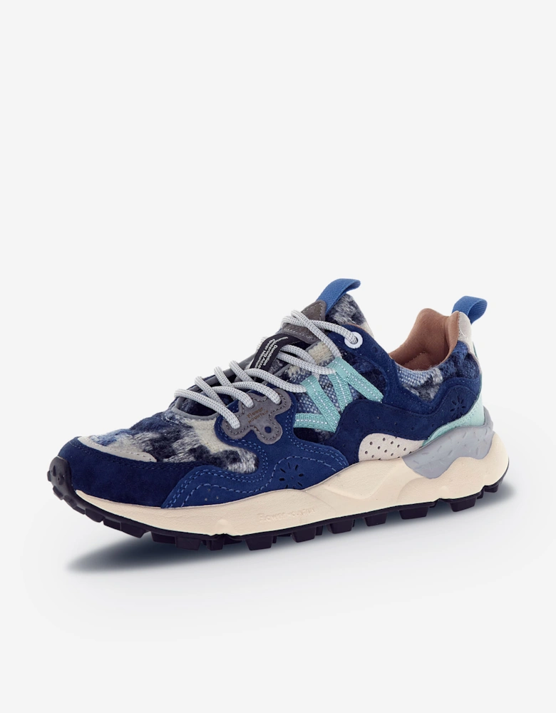Flower Mountain Kids Yamano 3 Trainers in Blue