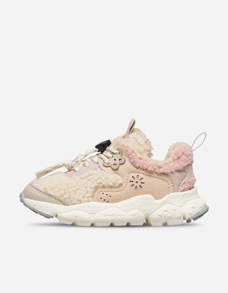 Flower Mountain Girls Doi Trainers in Pink