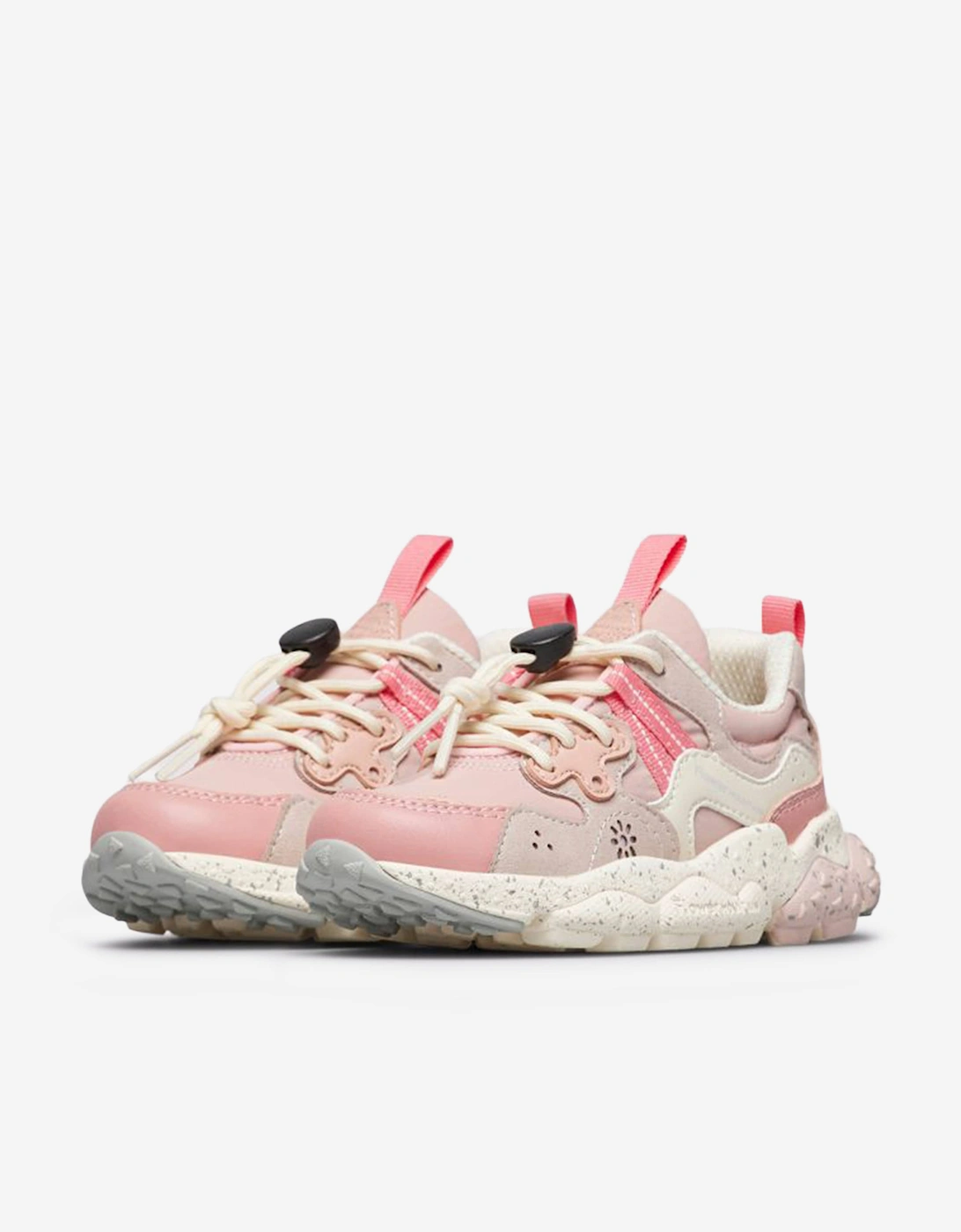 Flower Mountain Girls Yamano 3 Trainers in Pink