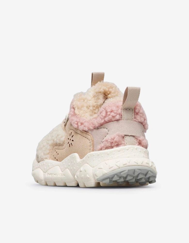Flower Mountain Girls Doi Trainers in Pink