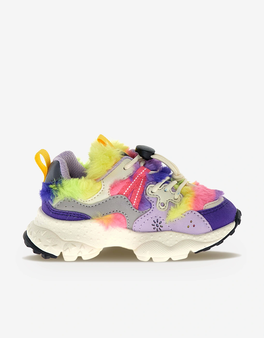 Flower Mountain Girls Yamano 3 Trainers in Purple, 6 of 5