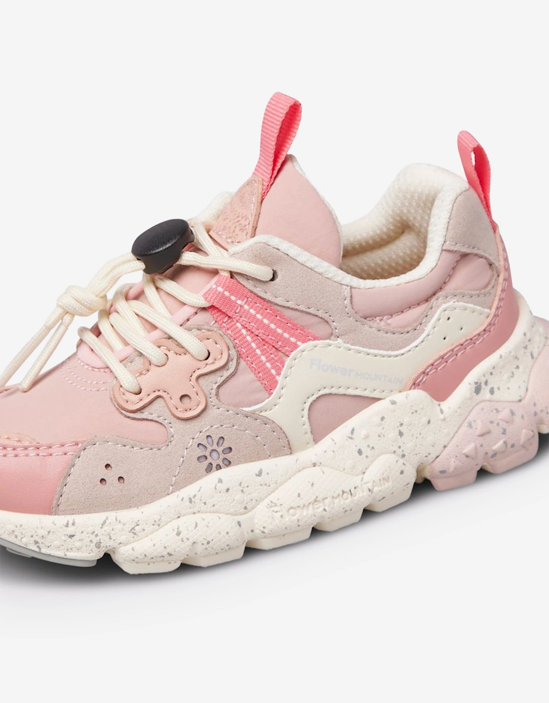 Flower Mountain Girls Yamano 3 Trainers in Pink