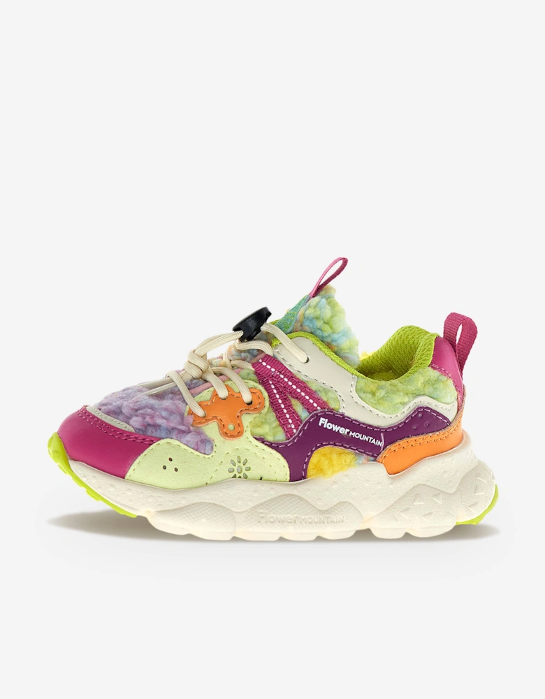Flower Mountain Girls Yamano 3 Trainers in Multicolour