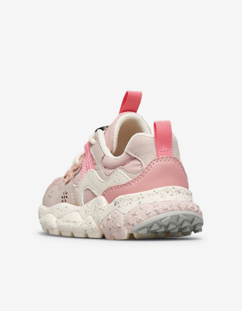 Flower Mountain Girls Yamano 3 Trainers in Pink