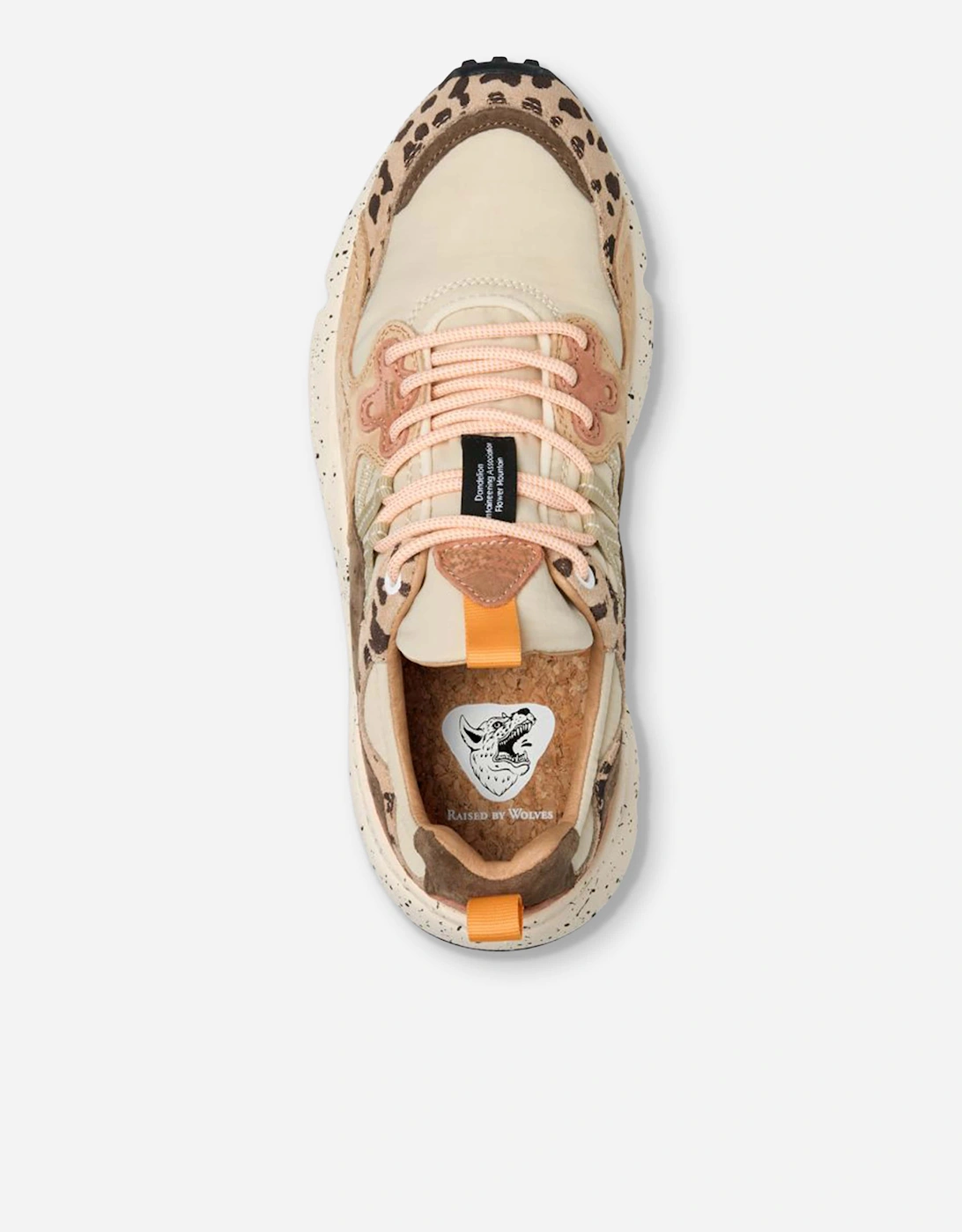 Flower Mountain Girls Yamano 3 Trainers in Beige