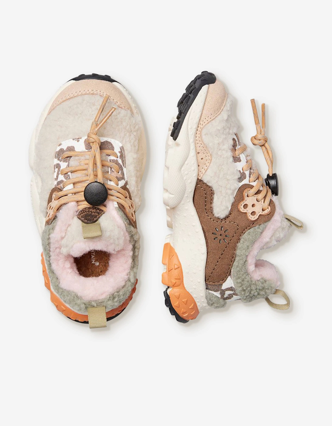 Flower Mountain Kids Doi Trainers in Multicolour