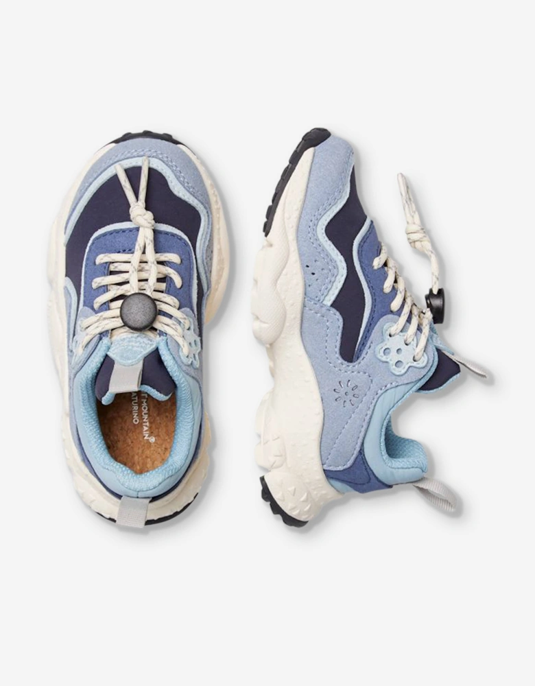 Flower Mountain Kids Doi Trainers in Blue